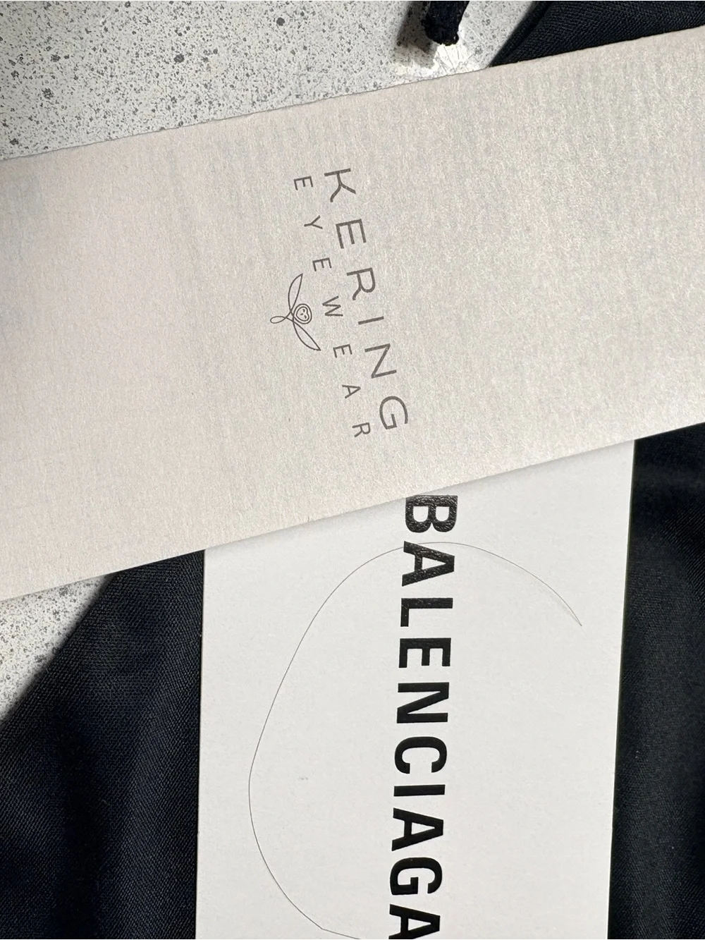 Balenciaga Black Cat-Eye Sunglasses